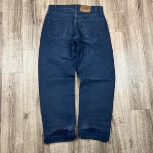 Vintage Levi's Orange Tabs Wide Leg Jeans Distressed